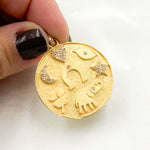 Load image into Gallery viewer, Silver Lucky Symbols Pendant