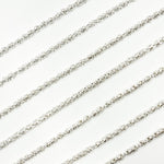 Load image into Gallery viewer, Z121SS. Sterling Silver Fancy Cable Chain