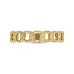 Load image into Gallery viewer, 14K Solid Yellow Gold Chain Link Ring.