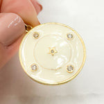 Load image into Gallery viewer, Shop Sterling Silver Round Star Enamel Pendants