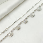 Load image into Gallery viewer, NK401364. 14K Solid Gold Diamond Necklace