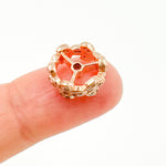 Load image into Gallery viewer, DC740. Diamond Sterling Silver Spacer Bead