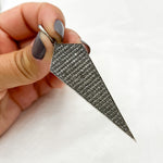 Load image into Gallery viewer, DP060. Diamond Sterling Silver Arrow Head Pendant