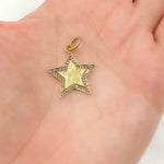 Load image into Gallery viewer, Shop Now Diamond Sterling Silver Star Pendant