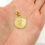 Load image into Gallery viewer, Silver Round Heart Pendant