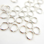 Load image into Gallery viewer, White Silver Split Rings