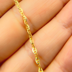 Load image into Gallery viewer, 0401484RP. 14K Solid Gold Flat Marina Chain