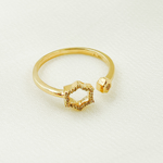 Load image into Gallery viewer, 14K Solid Gold Diamond Ring.