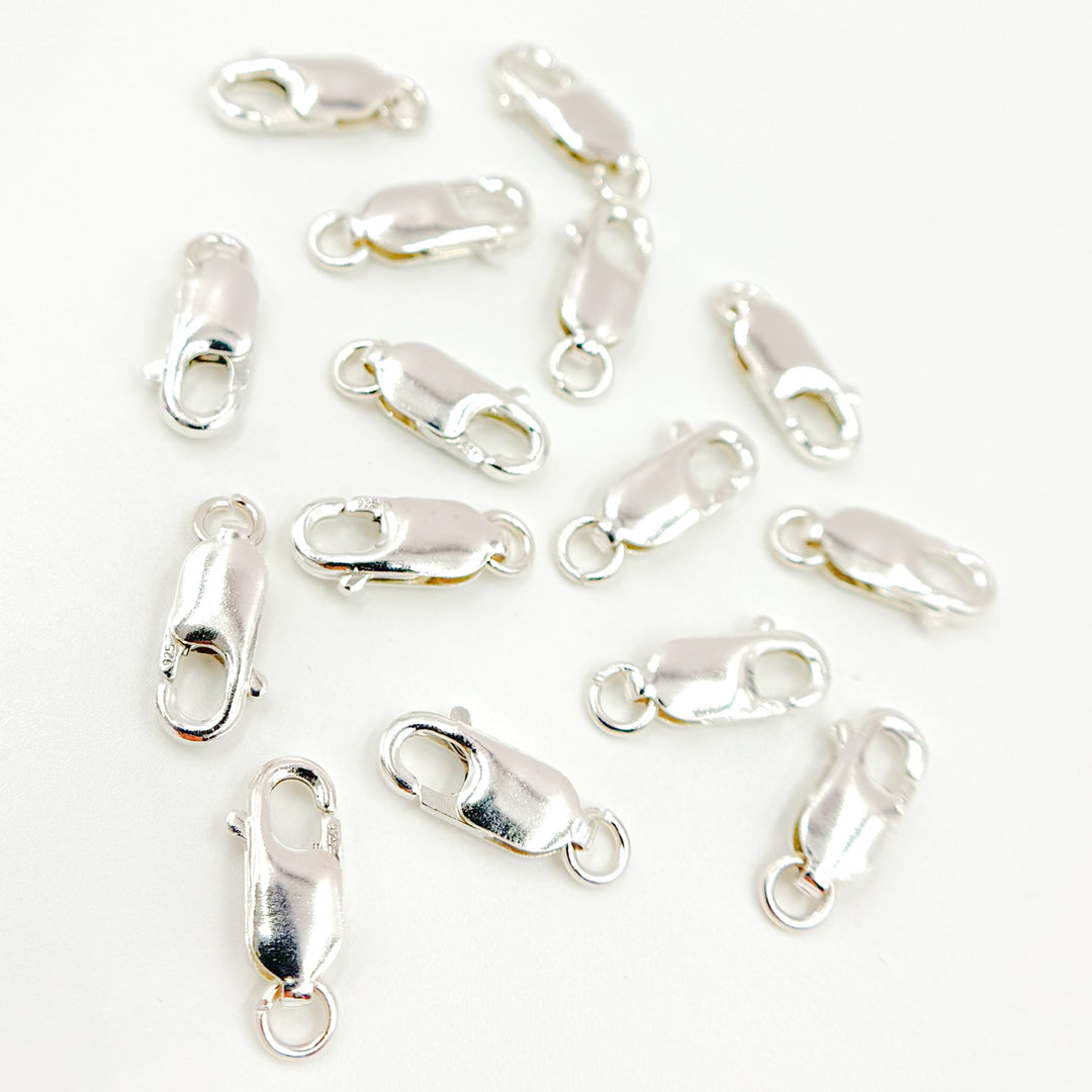 Shop White Sterling Silver Lobster Clasp