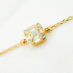 Load image into Gallery viewer, BFB60695. 14k Solid Gold Diamond Bracelet
