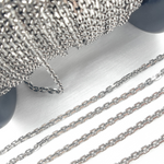 Load image into Gallery viewer, Buy Oxidized 925 Sterling Silver Diamond Cut Box Link Chain