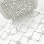 Load image into Gallery viewer, 925 Sterling Silver Clover Link Chain