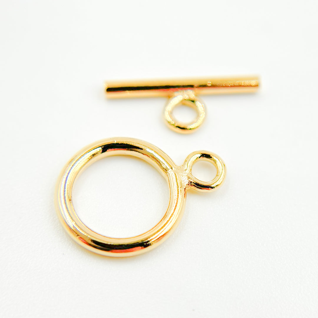 4002031. 9mm Gold Filled Toggle Ring
