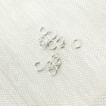 Load image into Gallery viewer, White Sterling Silver Open Jump Ring