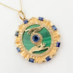Load image into Gallery viewer, KG282. 14K Gold Hands Pendant