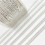 Load image into Gallery viewer, Buy Sterling Silver Double Curb Chain