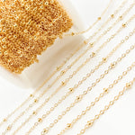 Load image into Gallery viewer, 14K Gold Filled Ball Satellite Chains