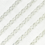 Load image into Gallery viewer, BUy Now Silver Flat Oval Link Chain