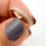 Load image into Gallery viewer, DC738. Diamond & Sterling Silver Spacer Bead