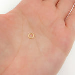 Load image into Gallery viewer, 7MM Open Gold Plated Jump Ring
