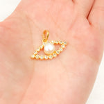 Load image into Gallery viewer, Sterling Silver Eye Pendant with Gemstone