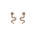 Load image into Gallery viewer, EFB53759. 14K Solid Gold Diamond and Gemstone Earrings