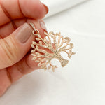 Load image into Gallery viewer, DP05. Diamond Sterling Silver Tree Pendant