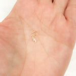 Load image into Gallery viewer, Solid Gold Diamond Lightning Bolt Charm