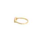 Load image into Gallery viewer, 14k Solid Gold Diamond Oval Shape Ring.