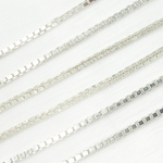 Load image into Gallery viewer, Y107SS. Sterling Silver Box Link Chain