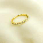 Load image into Gallery viewer, 14K Solid Gold Diamond Ring.