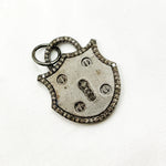 Load image into Gallery viewer, buy Diamond Sterling Silver Lock Pendant