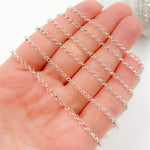 Load image into Gallery viewer, Shop Sterling Silver Diamond Shape Link Chain