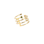 Load image into Gallery viewer, 14k Solid Gold Diamond Turquoise Ring.