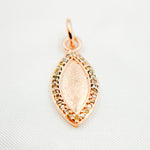 Load image into Gallery viewer, DC783. Diamond Sterling Silver Marquise Pendant