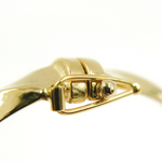 Load image into Gallery viewer, KG105. 14K Solid Gold Twisted Bangle
