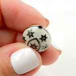 Load image into Gallery viewer, Buy Now Diamond Sterling Silver Marquise Star Enamel Bead