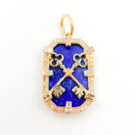 Load image into Gallery viewer, Buy14K Gold Rectangle Pendant