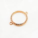 Load image into Gallery viewer, DC885. Diamond Sterling Silver Round Connector