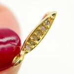 Load image into Gallery viewer, DC501. Diamond Sterling Silver Ear Wire