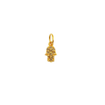 Load image into Gallery viewer, GDP292. 14K Solid Gold Hamsa Hand Charm with Diamonds