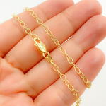 Load image into Gallery viewer, 14K Solid Gold Cable Chain