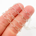 Load image into Gallery viewer, Shop Now Sterling Silver Twisted Oval Link Chains