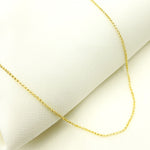 Load image into Gallery viewer, 14K Solid Yellow Gold Rolo Chain