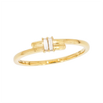 Load image into Gallery viewer, DRN01907. 14K Solid Yellow Gold Diamond Ring