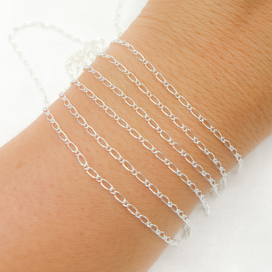 Buy Now Sterling Silver Figaro Chain