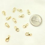 Load image into Gallery viewer, 0014TC1WR14KY. 14K Solid Gold Trigger Clasp 8.2mm