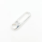 Load image into Gallery viewer, Buy Now White Sterling Silver Oval Clasp
