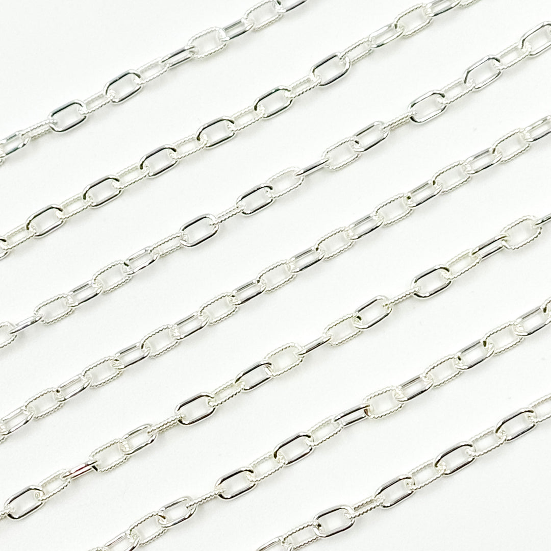 Twisted and Plain Cable Link Chain