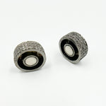 Load image into Gallery viewer, DC510. Diamond Sterling Silver Magnetic Barrel Clasp